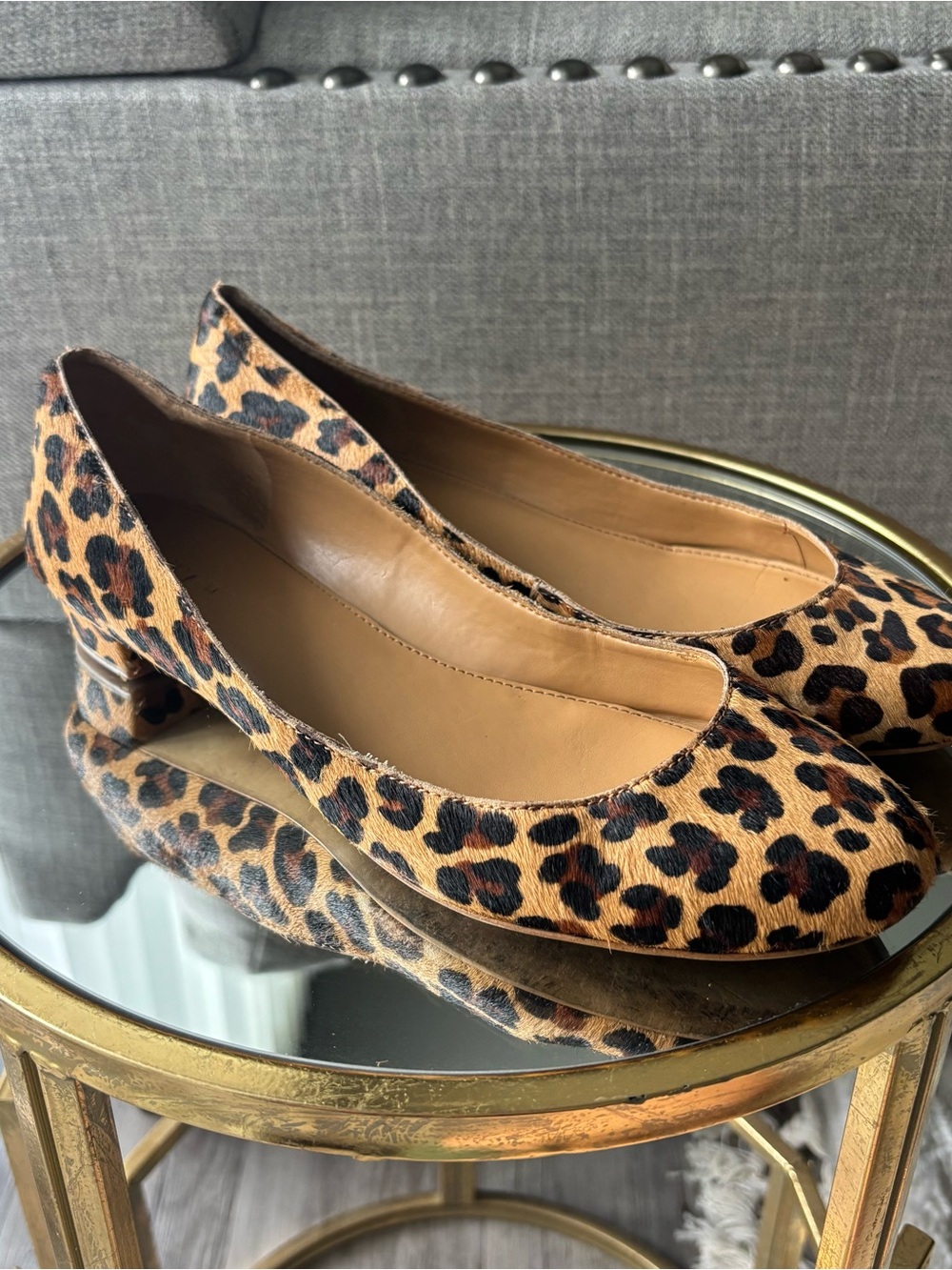 J. Crew Leopard Print Flat Women’s 8.5